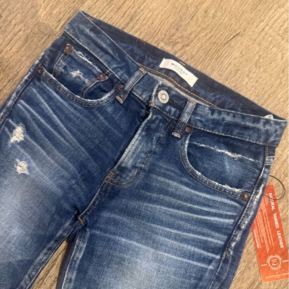 Moussy Vintage Glendale Skinny Jeans. - Picture 4 of 10